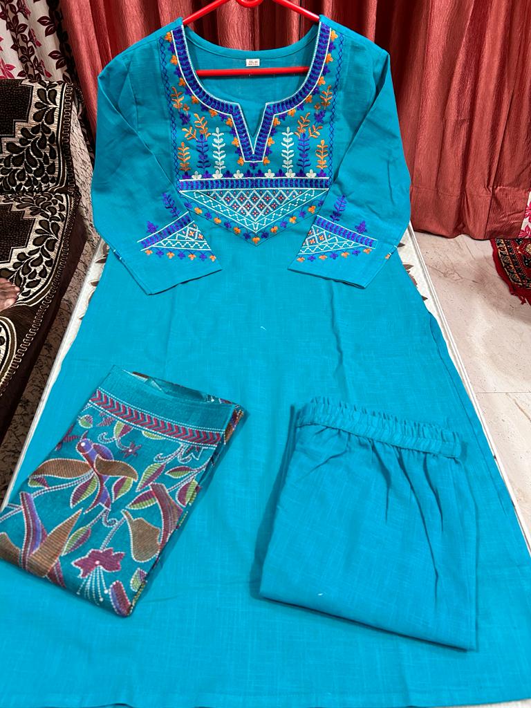 Beautiful Creation cotton kurti set