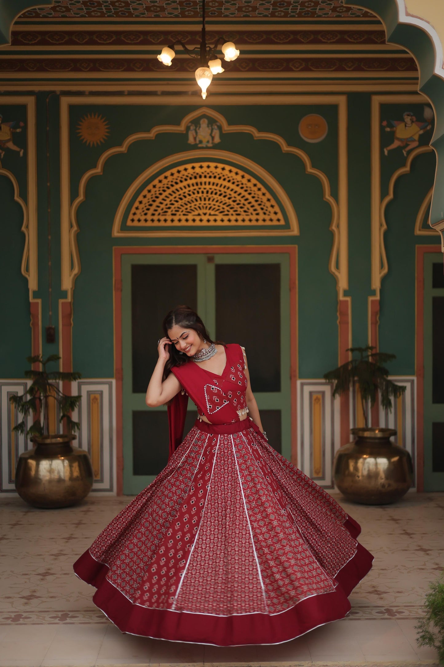 Navratan Elegance Lehenga