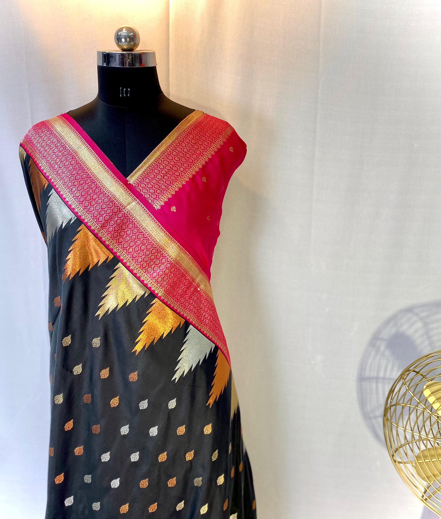 Temple Grace Kanchipuram Saree