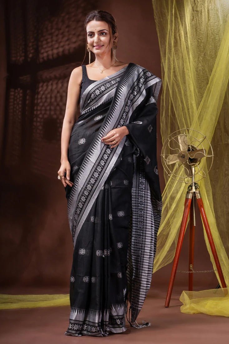 Nishitha Khadi Cotton Saree