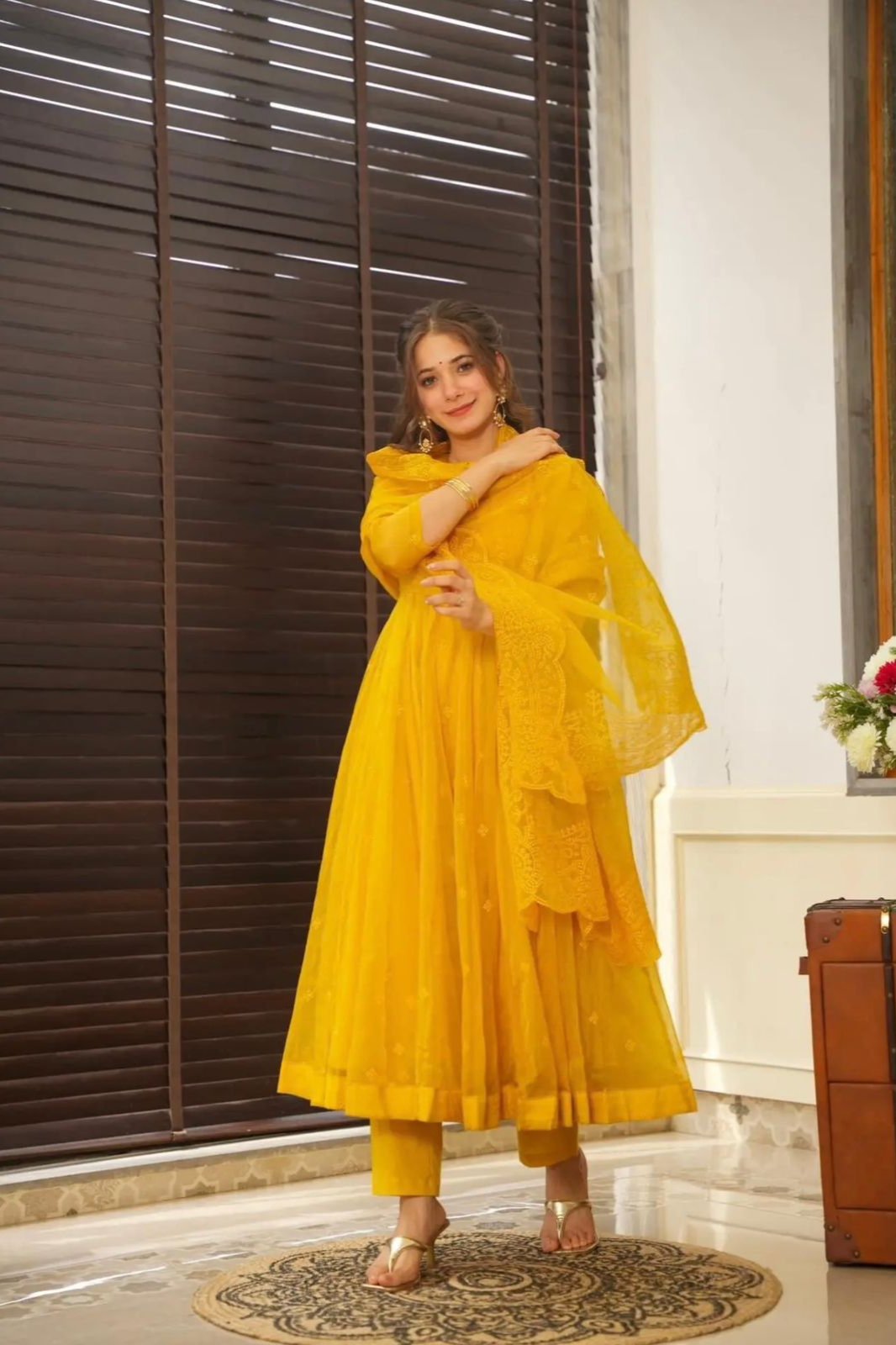 Aafreen Royale Allure Gown And Dupatta Set