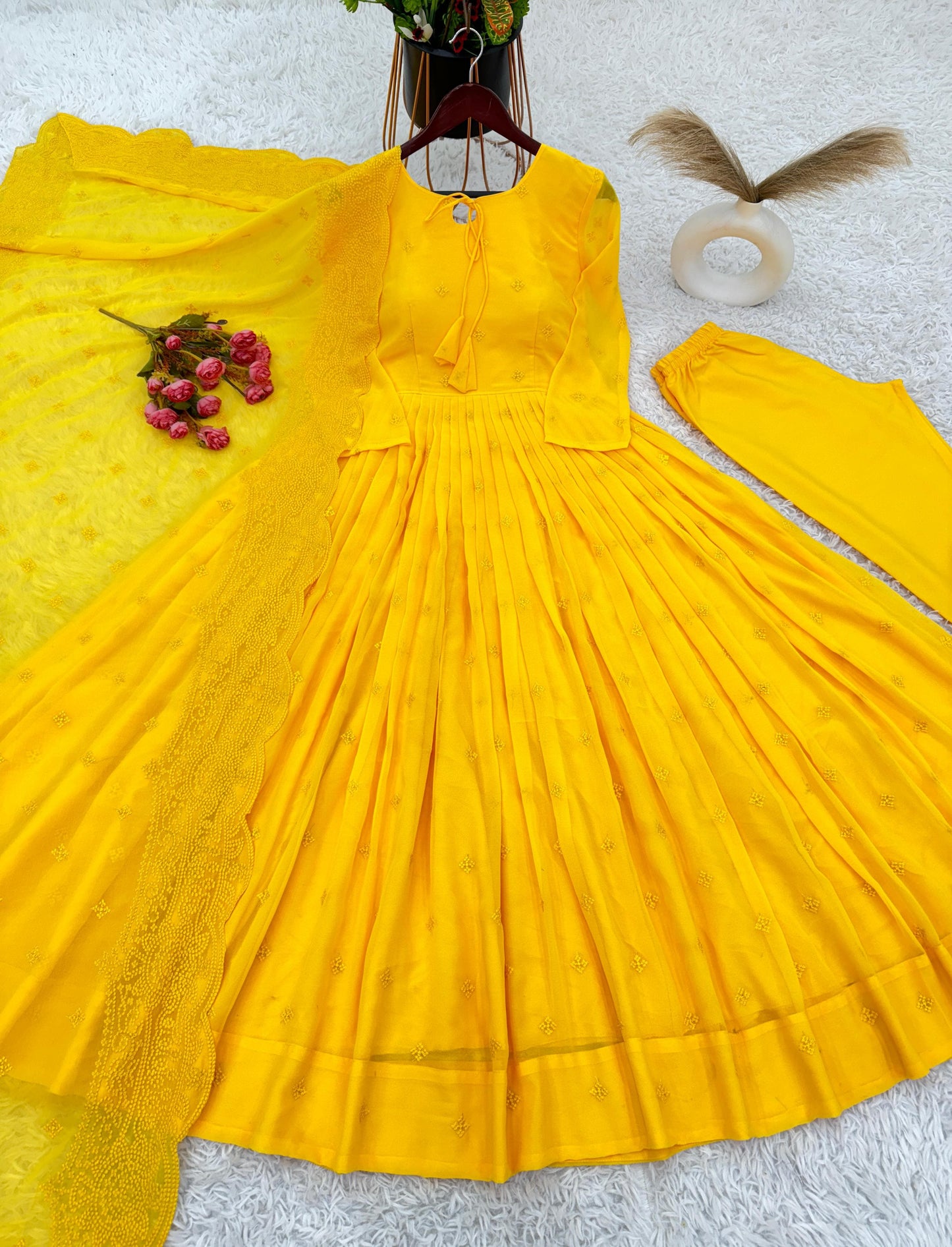 Aafreen Royale Allure Gown And Dupatta Set
