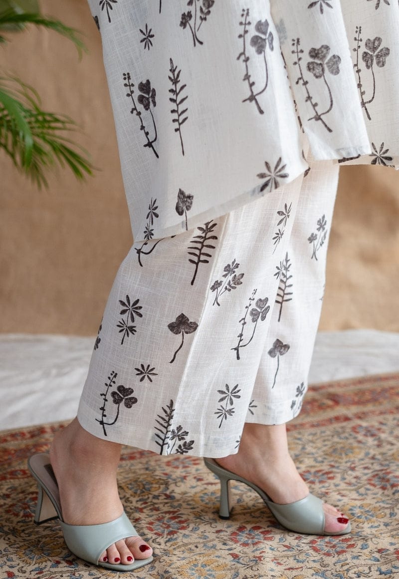 Light of Wisdom Cotton Kurti Set