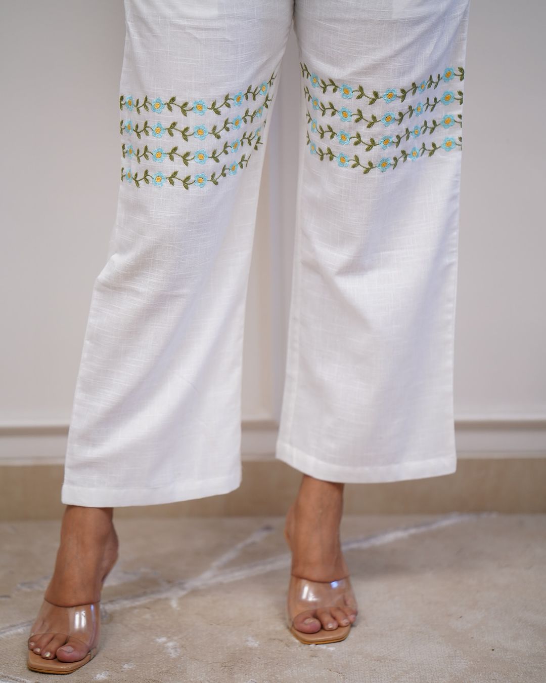 Ivy Bloom Embroidery Cord Set