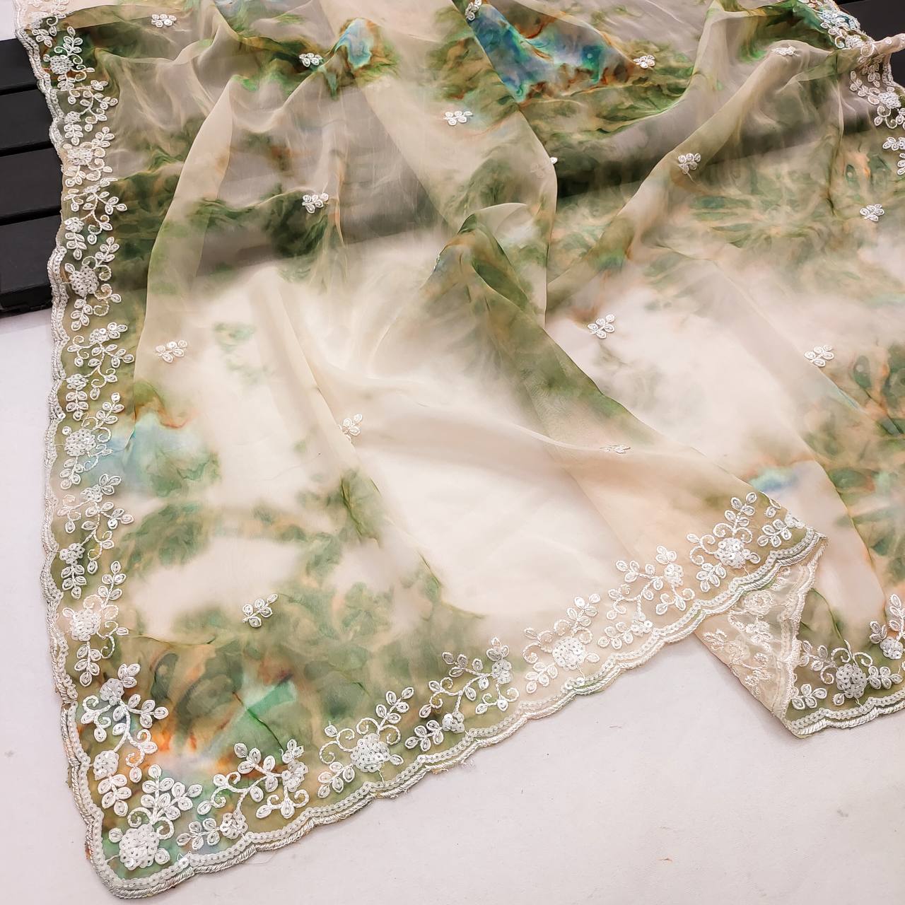 Radiant Elegance Georgette Saree