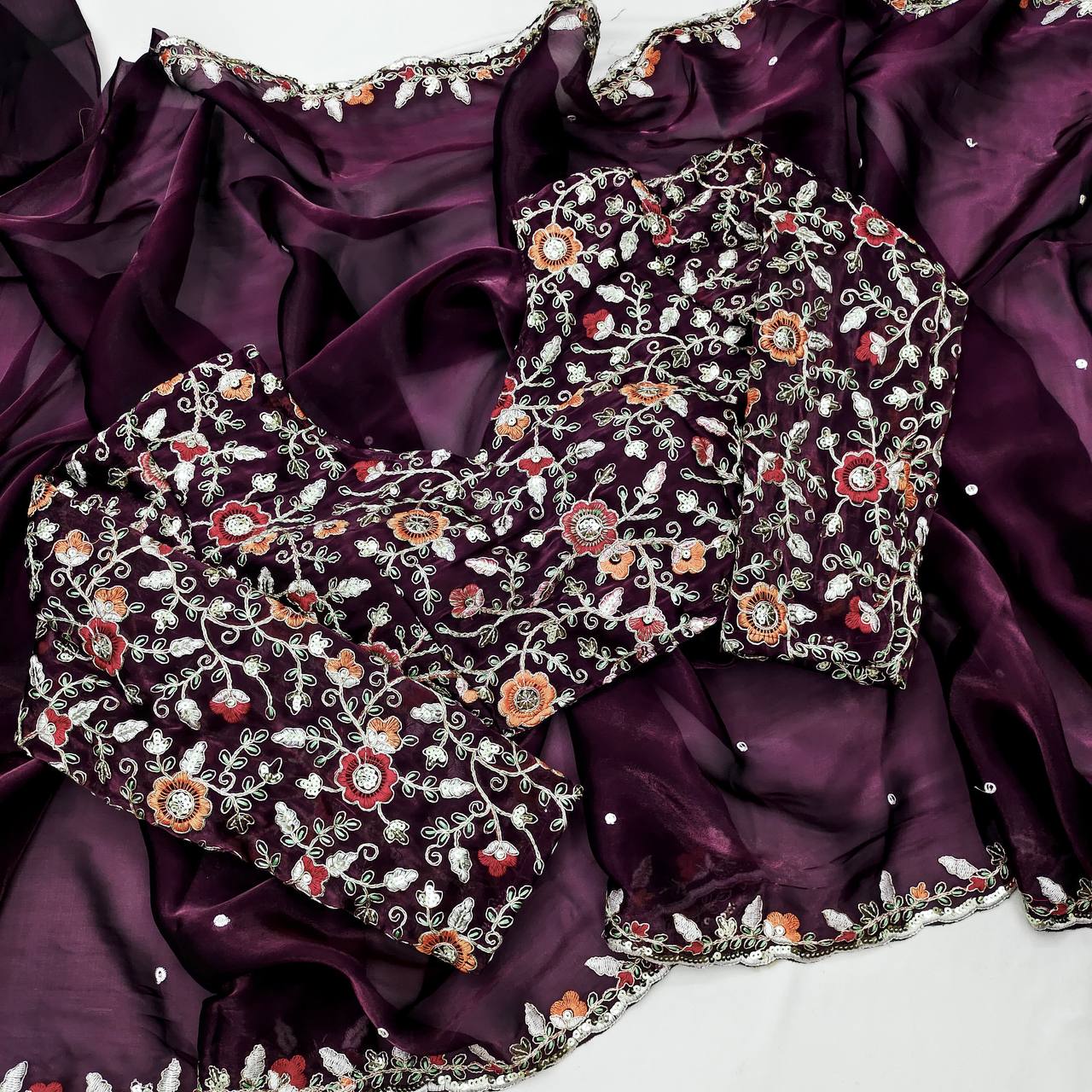 Luxe Glamour Jimmy Choo Saree