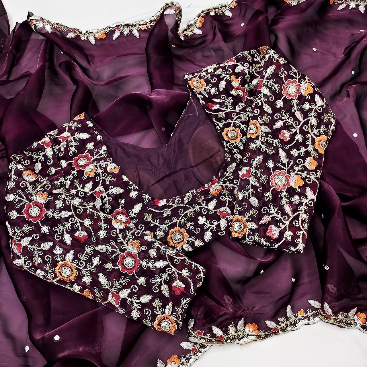Luxe Glamour Jimmy Choo Saree