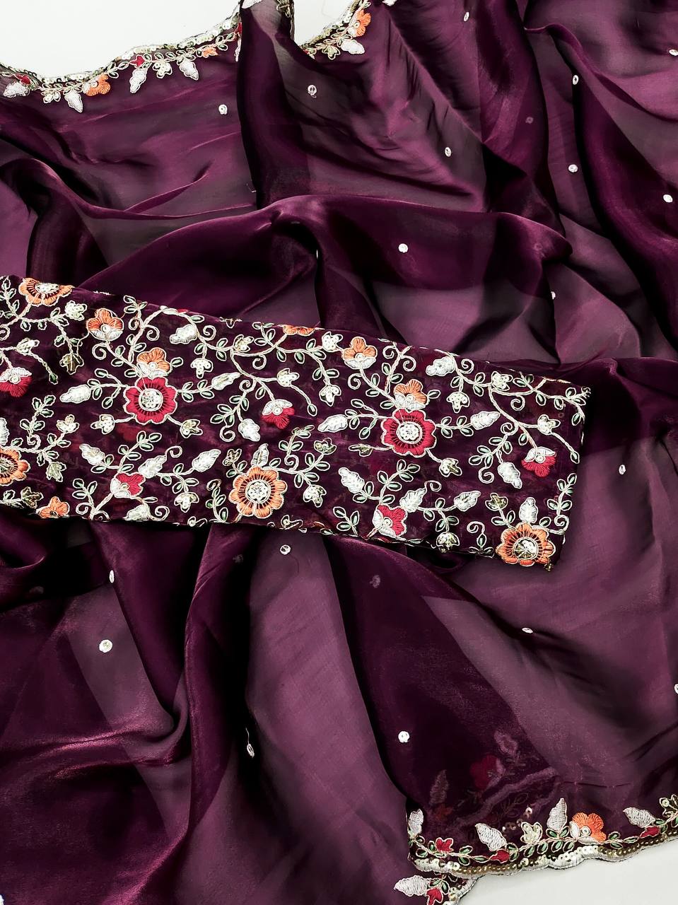 Luxe Glamour Jimmy Choo Saree