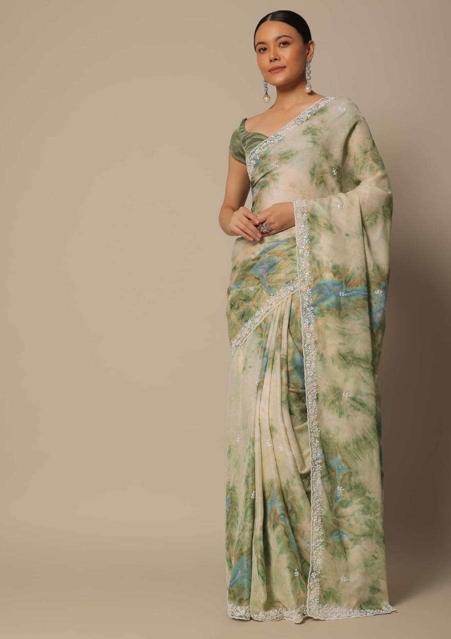 Radiant Elegance Georgette Saree