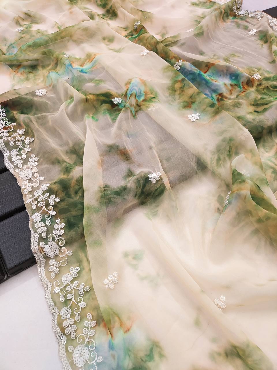 Radiant Elegance Georgette Saree