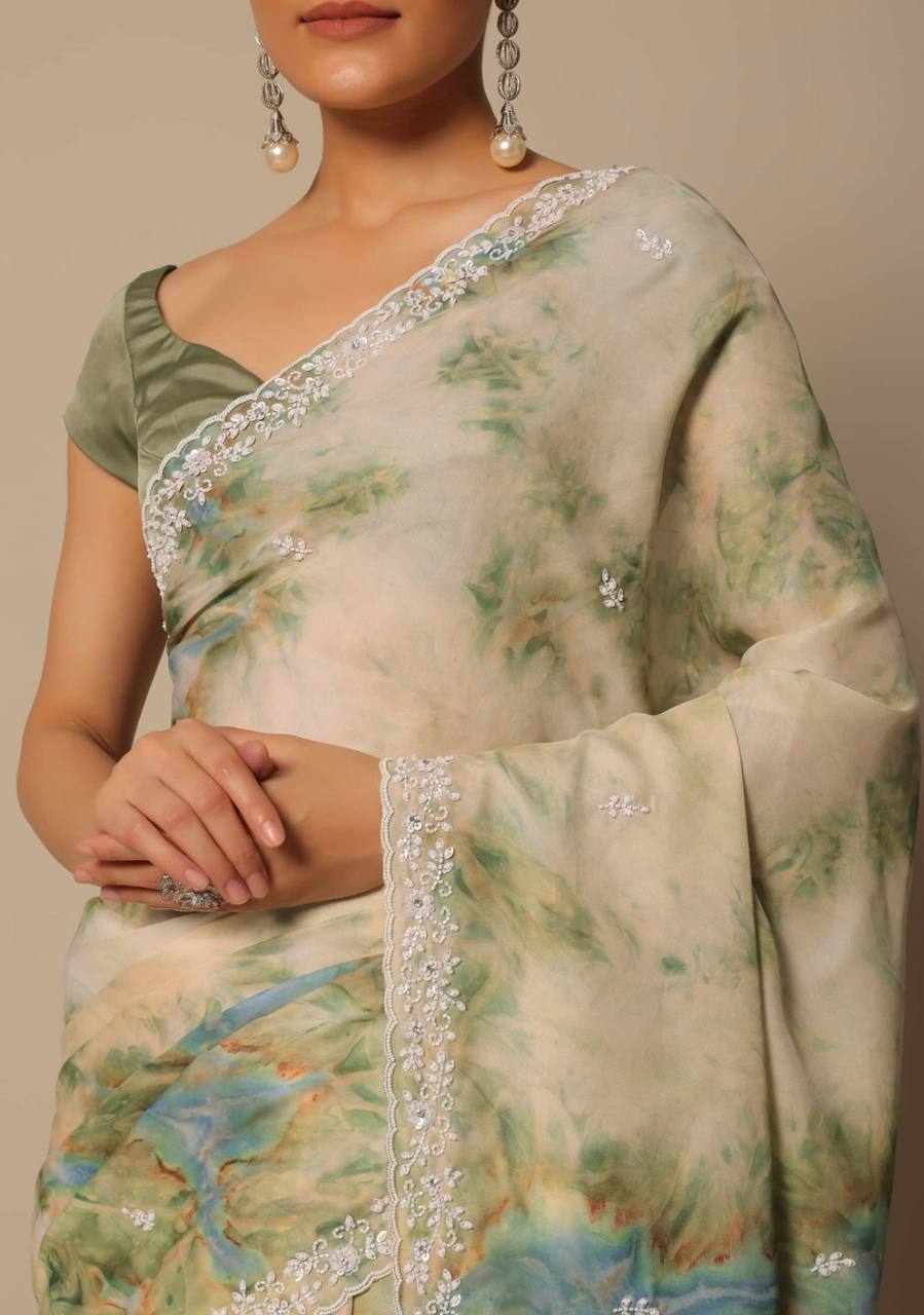 Radiant Elegance Georgette Saree