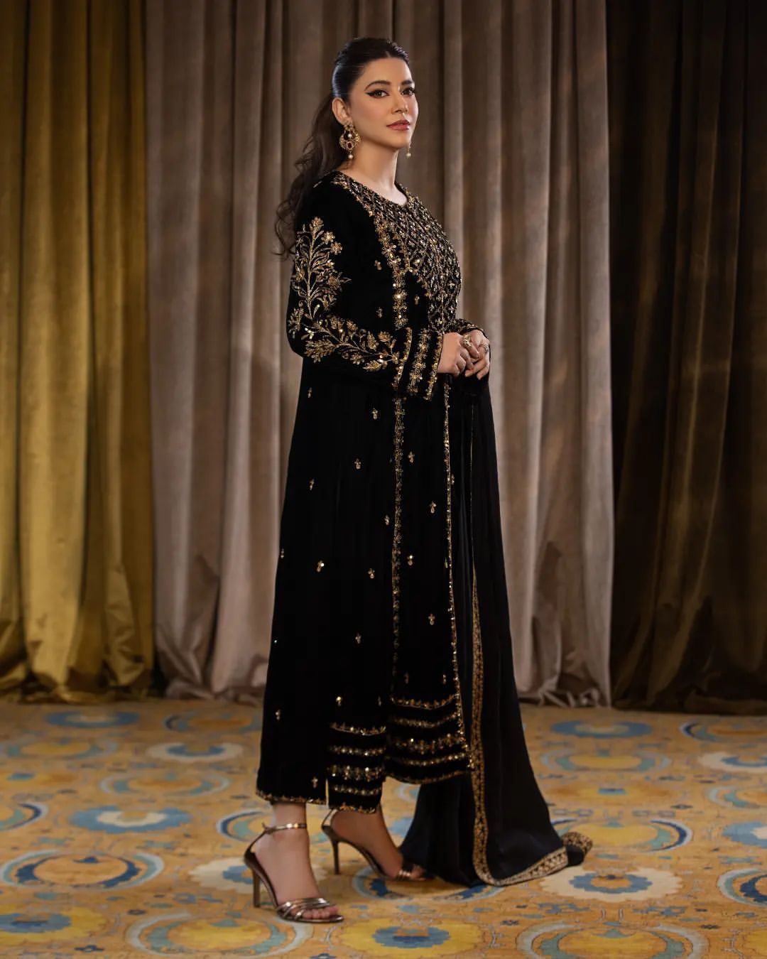 Velvet Majesty Partywear Set