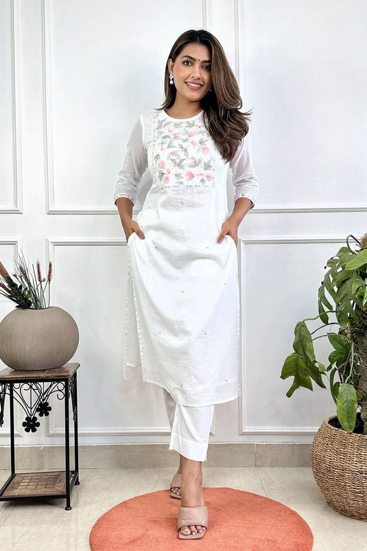 Embroidered Kurti Sets