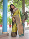 Super Duper Hit Banarsi Silk Saree with Designer Tassels and Dual Satin Effect Border