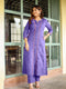 Opulent Aura: Embroidered Cotton Kurti with Both Side Pocket  Button Accents and Stylish Pants