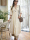 Graceful Off-White Kurta with Embroidered Yoke and Printed Pants