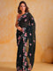 Luminous Legacy Georgette Silk Saree