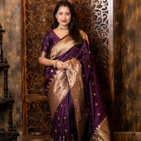 Peacock Symphony Woven Saree