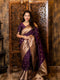 Peacock Symphony Woven Saree