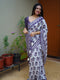 Rose Petal Batik Cotton Saree