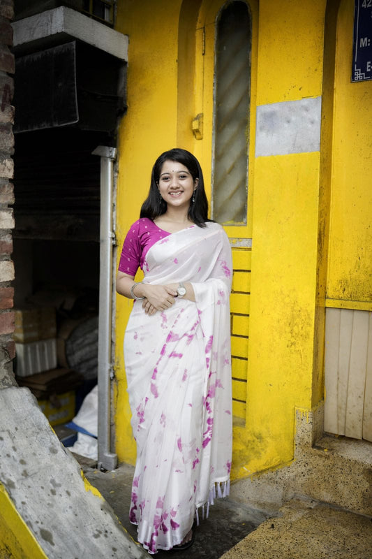 Ethereal Shirobi Georgette Saree