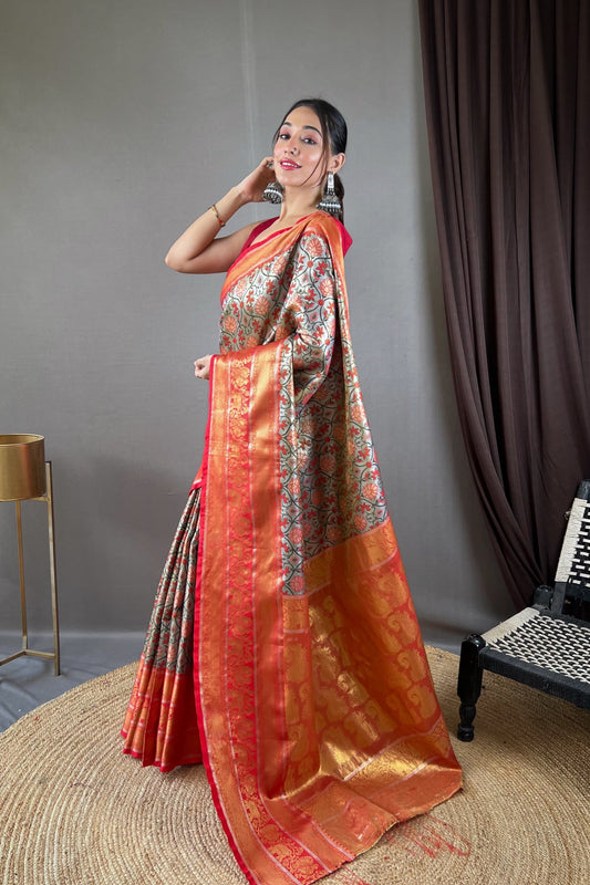 Heritage Weave Kanjivaram Saree