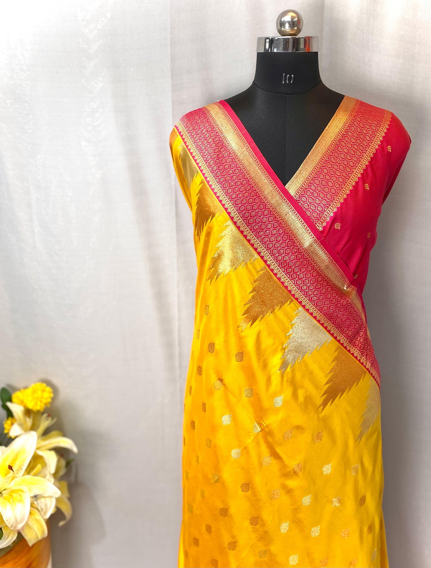 Temple Grace Kanchipuram Saree