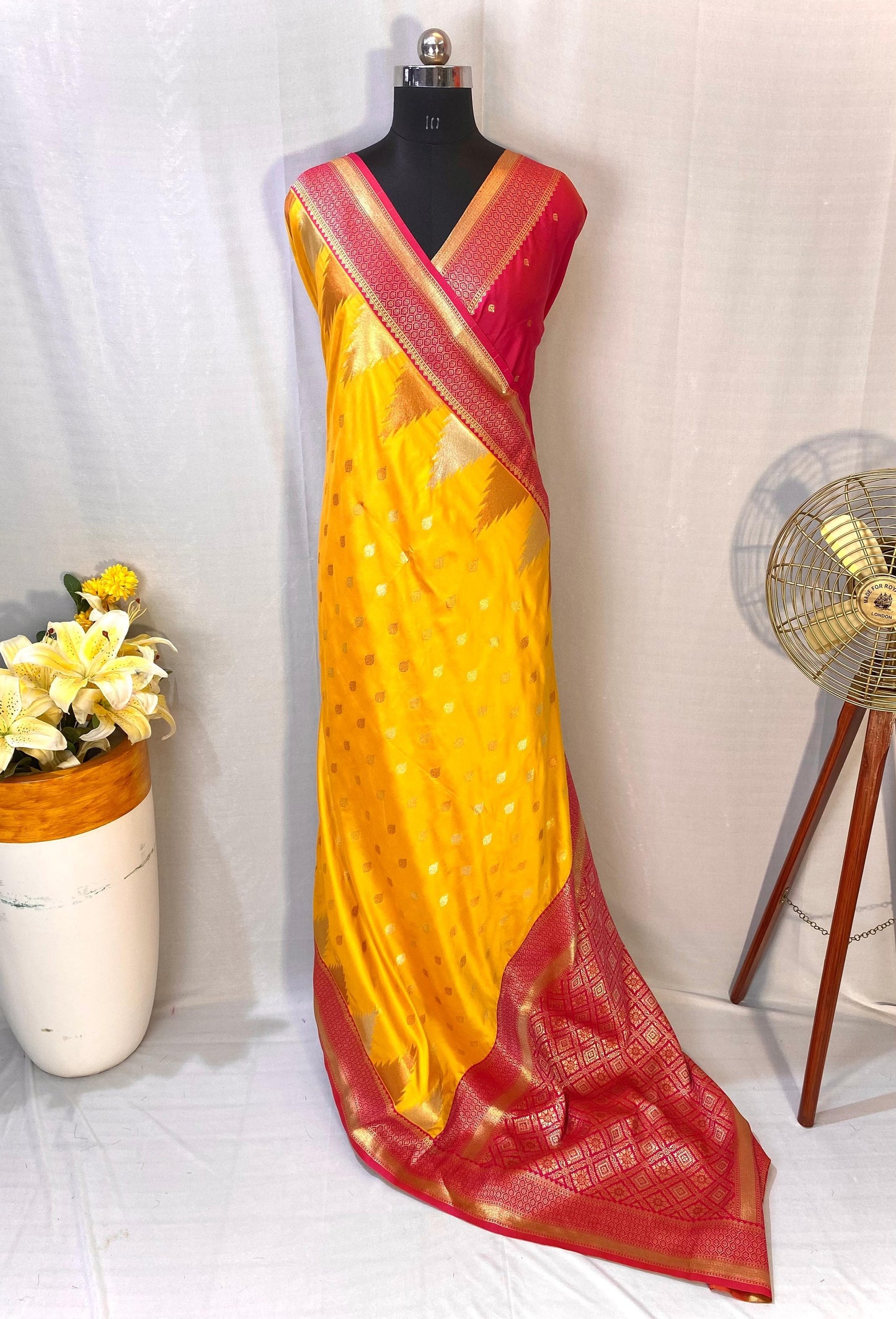 Temple Grace Kanchipuram Saree