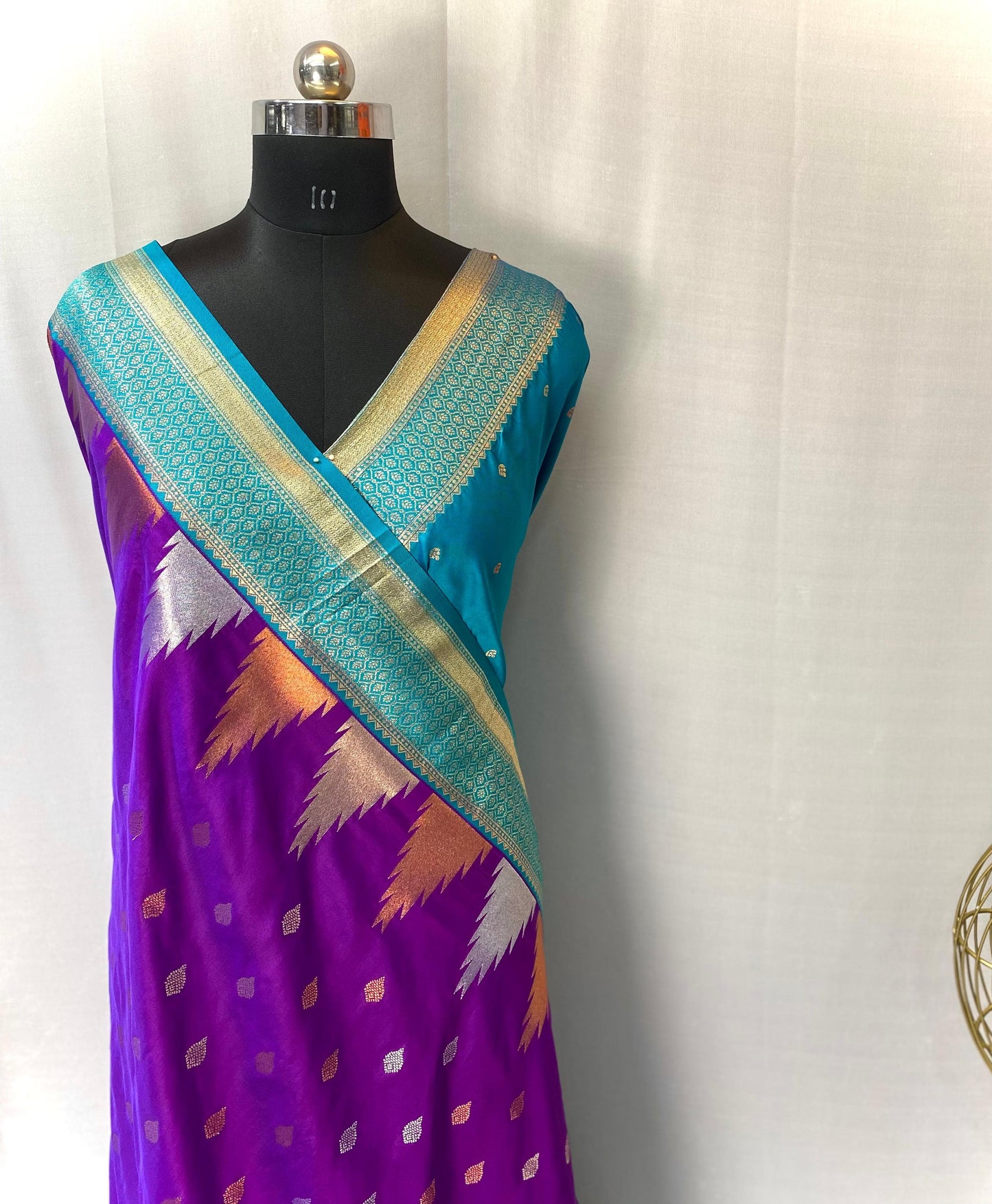 Temple Grace Kanchipuram Saree