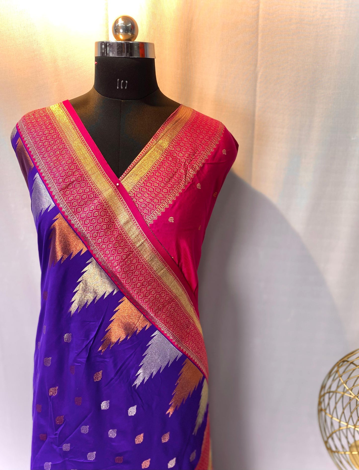 Temple Grace Kanchipuram Saree