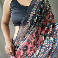 Tassel Touch Kalamkari Saree