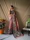 Tassel Touch Kalamkari Saree