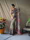 Tassel Touch Kalamkari Saree