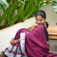 Rustic Grace Cotton Saree