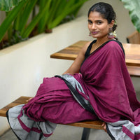 Rustic Grace Cotton Saree