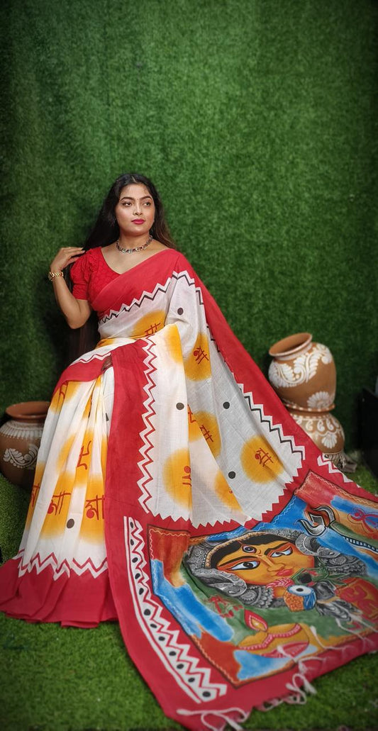 Devi Drishti Cotton Saree