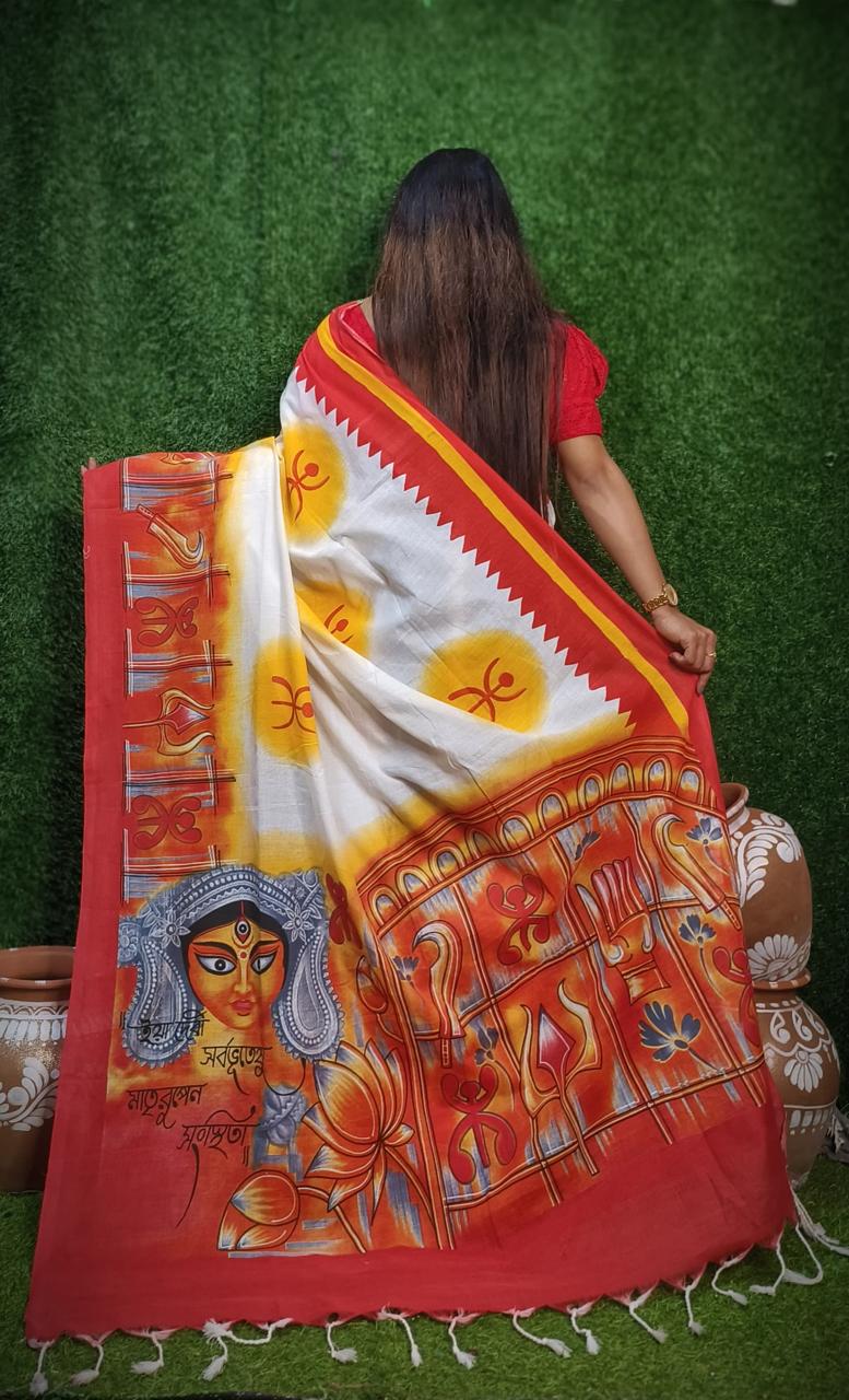 Devi Drishti Cotton Saree