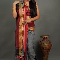 Royal Horizon Khadi Cotton Saree