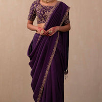 Regal Grace Vichitra Silk Saree