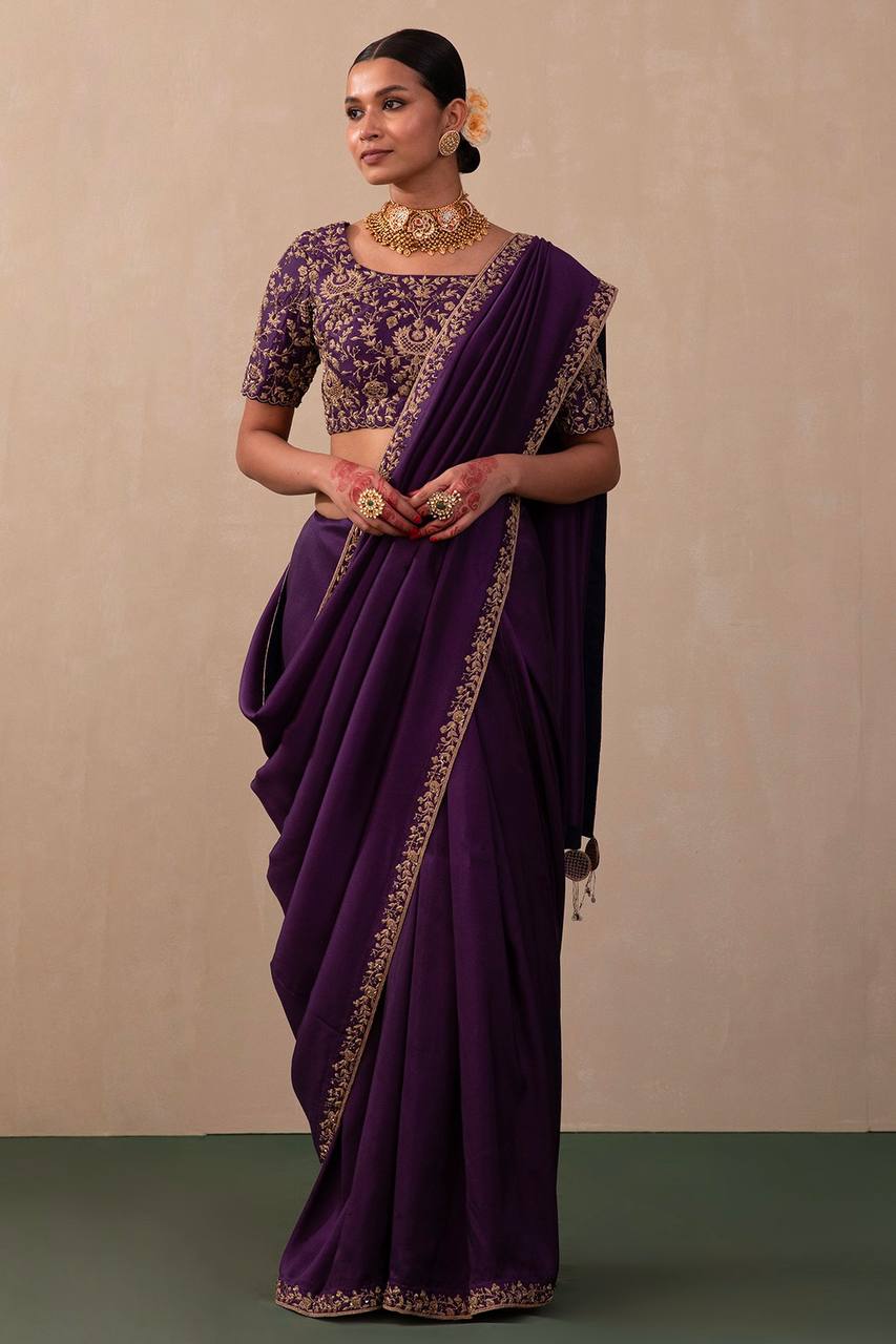 Regal Grace Vichitra Silk Saree