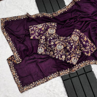 Regal Grace Vichitra Silk Saree