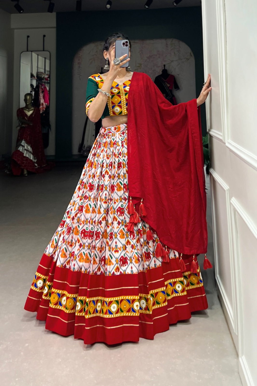 Patola Grace Navratri Lehenga Set