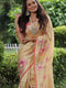 Floral Blossom Tussar Saree