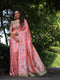 Floral Blossom Tussar Saree