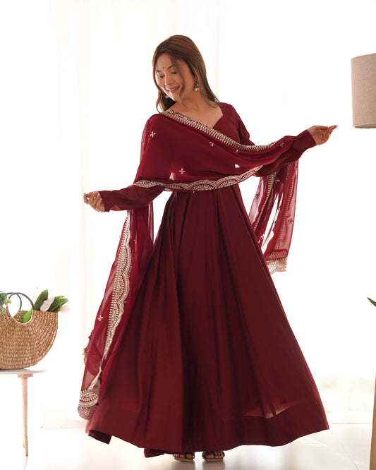 Imperial Grandeur Anarkali Set