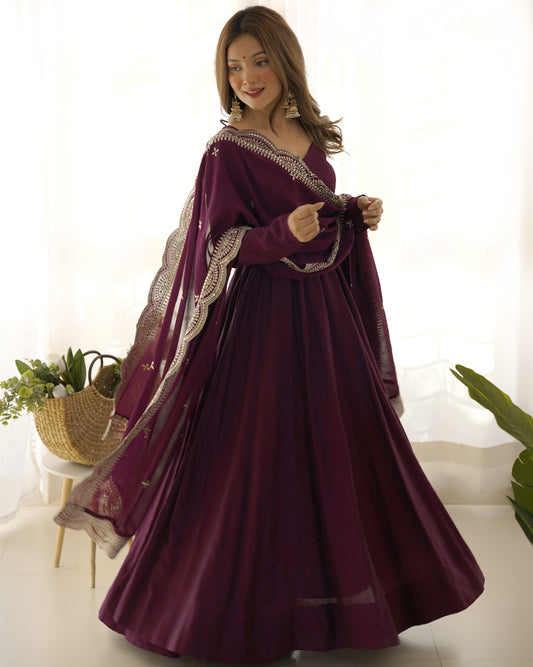 Imperial Grandeur Anarkali Set