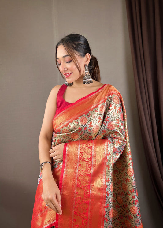 Heritage Weave Kanjivaram Saree